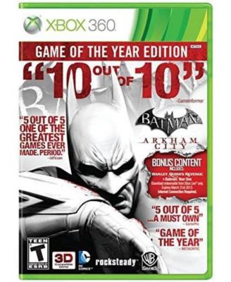 Batman: Arkham City Game of the Year Edition (Platinum Hits) - Xbox 360