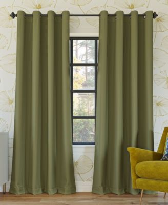 Oslo Theater Grade Extreme 100% Blackout Grommet Curtain Panel, 52" x 95