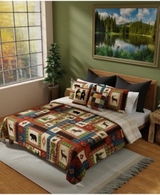 Forest Grove 3 Piece Quilt Set, King