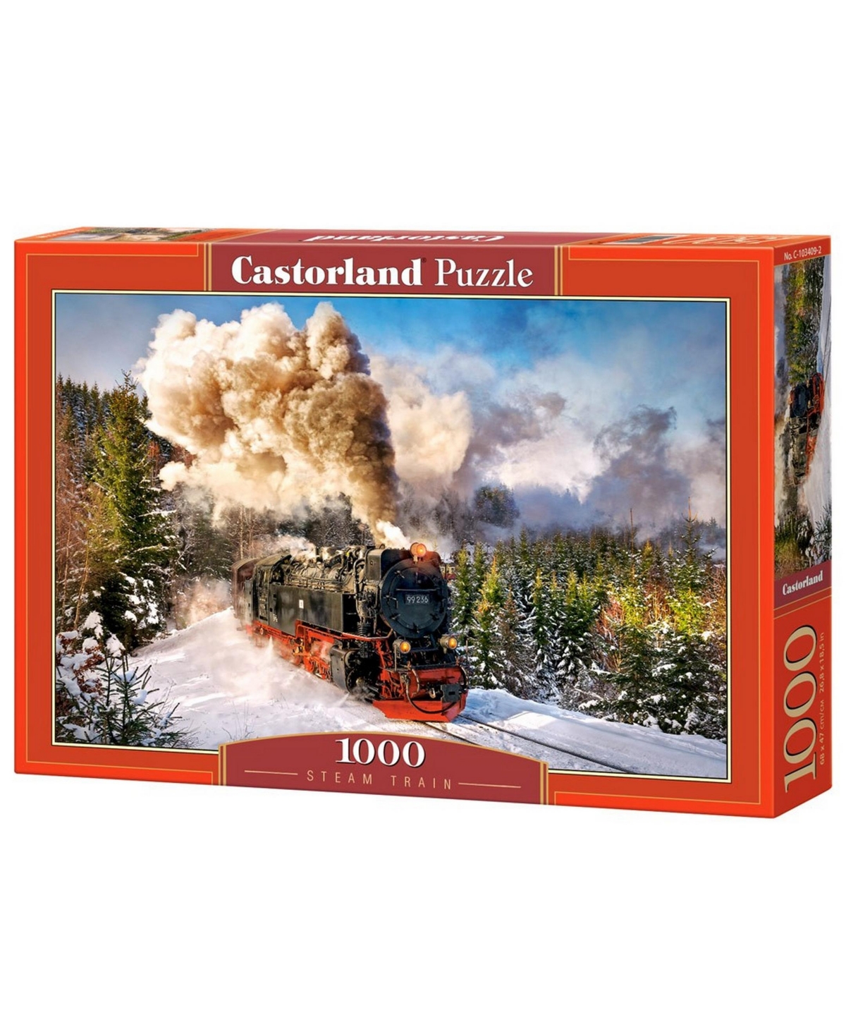 Castorland Steam Train Jigsaw Puzzle Set, 1000 Piece In Multicolor