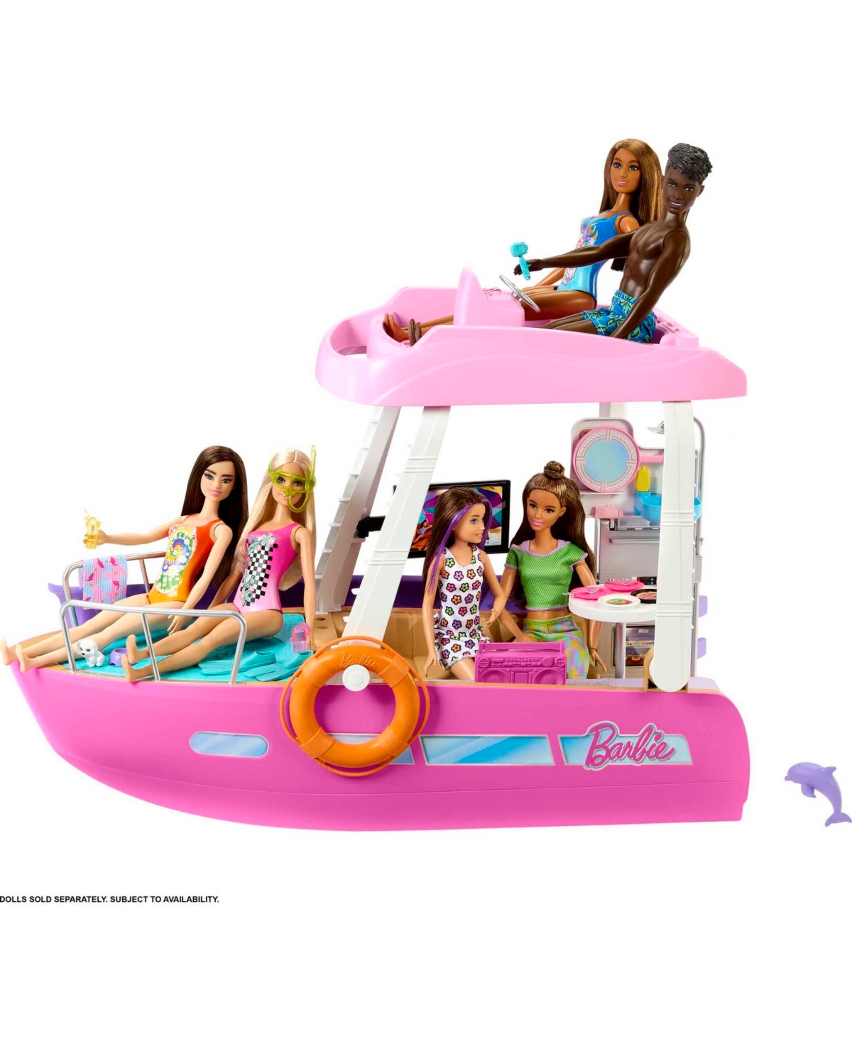 Shop Barbie Dream Boat Playset In Multi-color