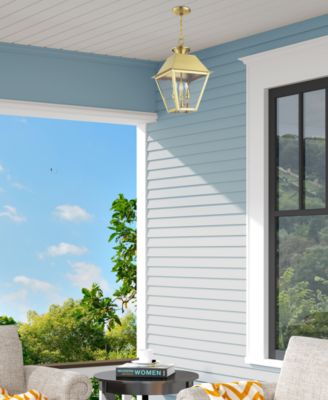 3 Light Outdoor Large Pendant Lantern