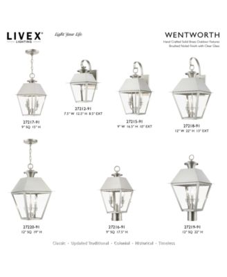 Wentworth 3 Light Outdoor Large Pendant Lantern