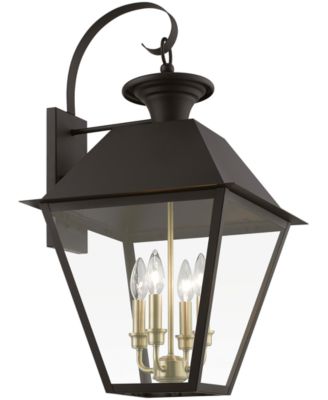 Wentworth 4 Light Outdoor Extra Large Wall Lantern