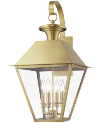 Wentworth 4 Light Outdoor Extra Large Wall Lantern