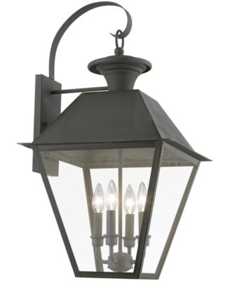 Wentworth 4 Light Outdoor Extra Large Wall Lantern