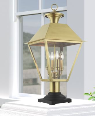 Wentworth 4 Light Outdoor Extra Large Post Top Lantern