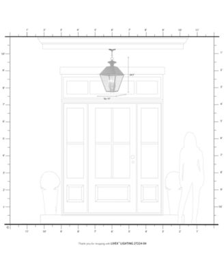 Wentworth 4 Light Outdoor Pendant Lantern