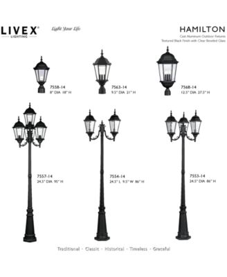 Hamilton3 Light Outdoor Post Light