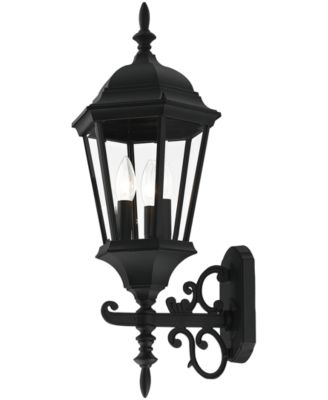 Hamilton 3 Light Outdoor Wall Lantern