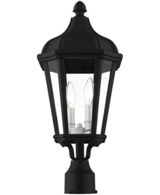 Morgan 2 Light Outdoor Post Top Lantern