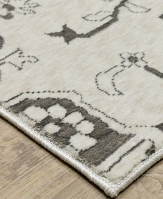 Intrigue INT08 7'10" x 10'10" Area Rug