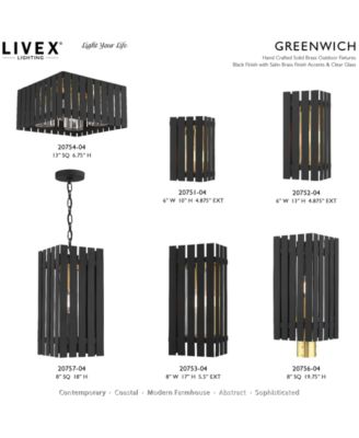 Greenwick 1 Light Outdoor Pendant Lantern