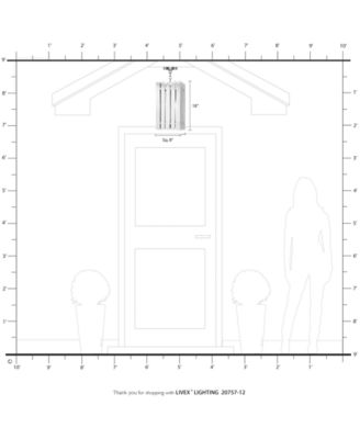 Greenwick 1 Light Outdoor Pendant Lantern