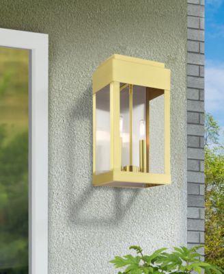 York 2 Light Outdoor Wall Lantern