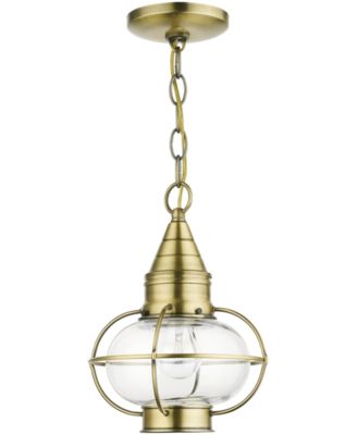 Newburyport 1 Light Outdoor Pendant Lantern