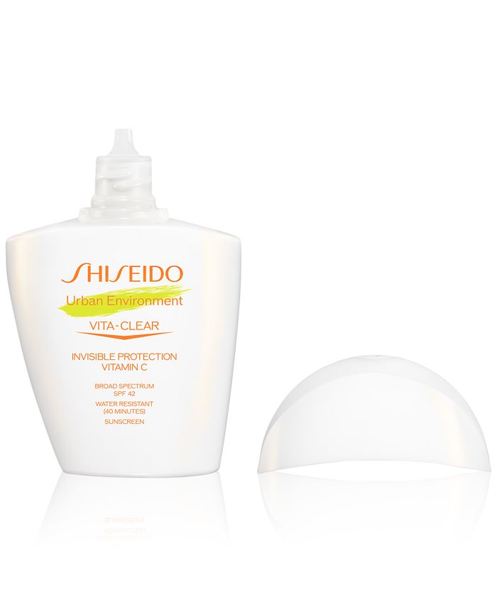 Shiseido Urban Environment Vita-Clear Sunscreen SPF 42, 1 oz. - Macy's