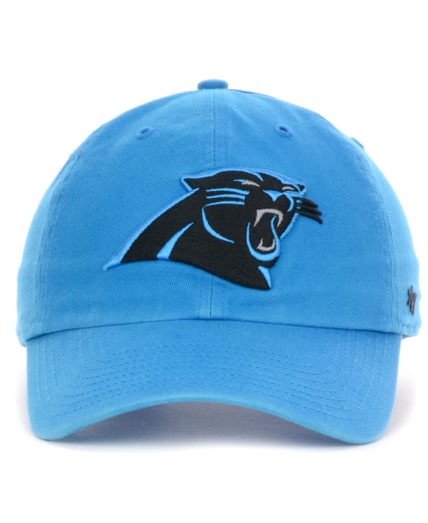Мужская кепка '47 Brand Carolina Panthers Clean Up — фото 2