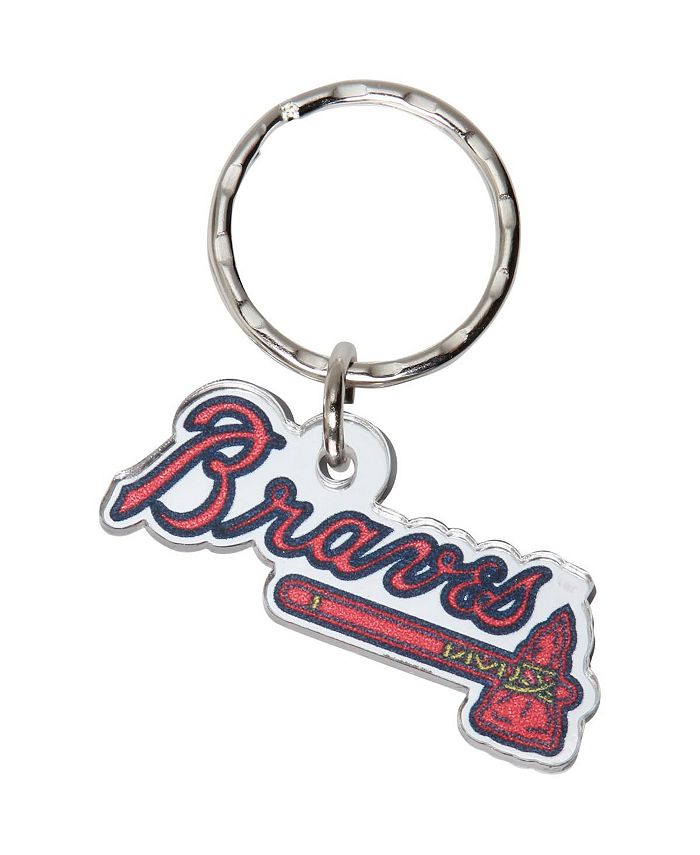 Wincraft Atlanta Braves Metallic Freeform Acrylic Keychain Macy's