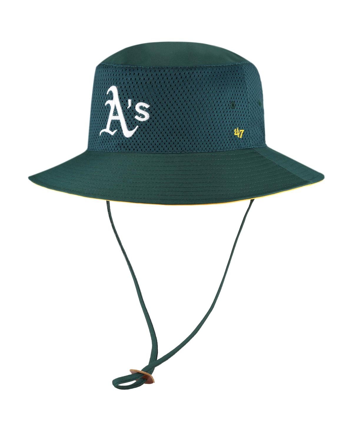47 Brand Men's ' Green Oakland Athletics Panama Pail Bucket Hat