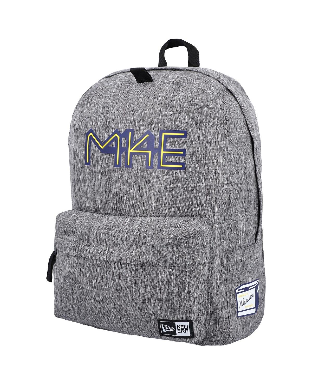 New Era Kids' Youth Boys And Girls  Milwaukee Brewers City Connect Stadium Backpack In Gray