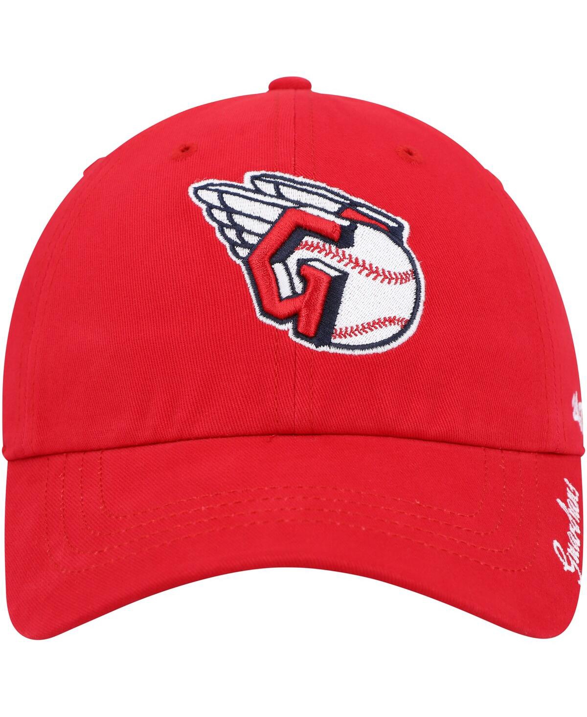 47 Brand Women's ' Red Cleveland Guardians Team Miata Clean Up Adjustable Hat In Red