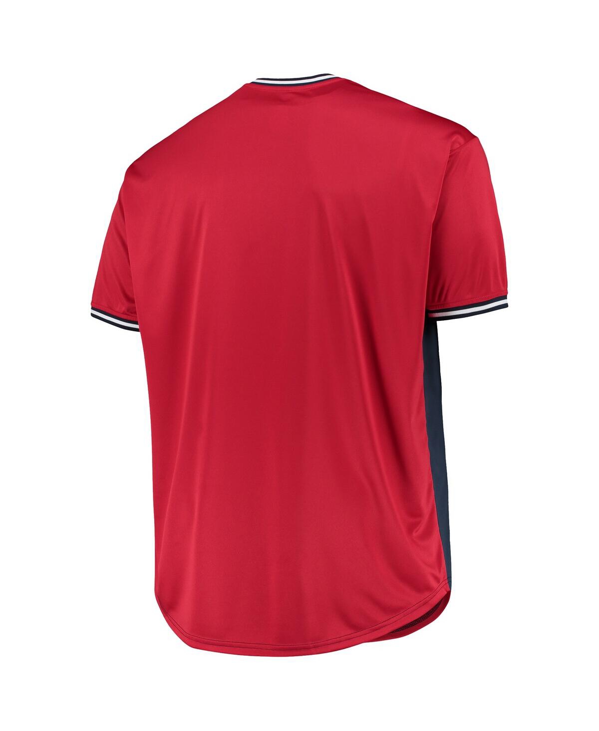 Profile Men's Navy Boston Red Sox Big and Tall Long Sleeve T-shirt