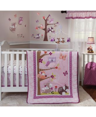 Purple baby girl bedding best sale