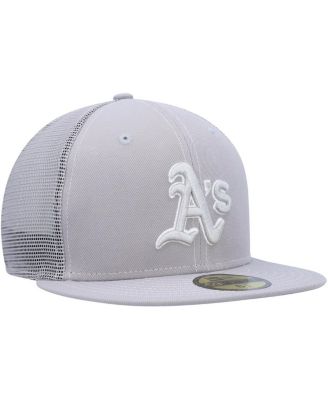 Men's Gray Oakland Athletics 2023 On-Field Batting Practice 59FIFTY Fitted Hat