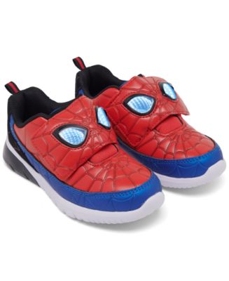 Marvel Toddler Boys Spider-Man Eyes Infinity Adjustable Strap Light-Up ...
