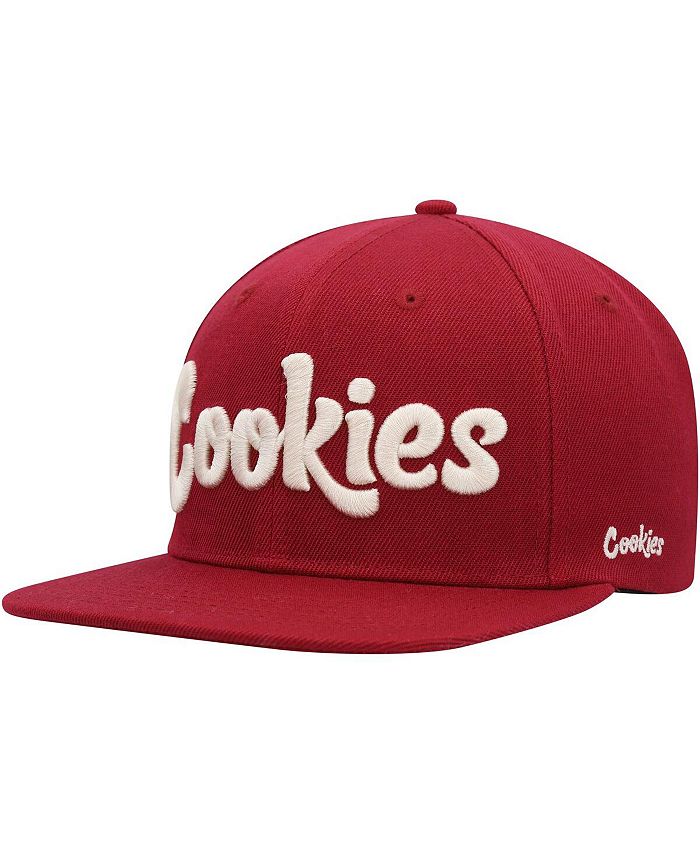 Cookies Men's Burgundy Original Mint Snapback Hat Macy's