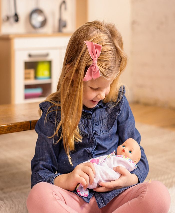 Baby's First by Nemcor Goldberger Doll 9" Bath time Baby Softina Macy's