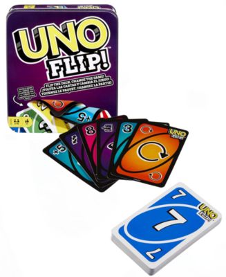 Mattel Hasbro Games UNO Flip Double Sided Playing Cards - Macy's