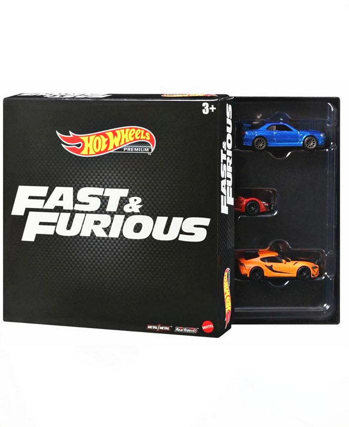 Hot Wheels Fast Furious Cast Member Vehicle Mini Limited Premium Edition  Smooth Riding Enhanced Car Models from Movies 1-5 Set - Macy's