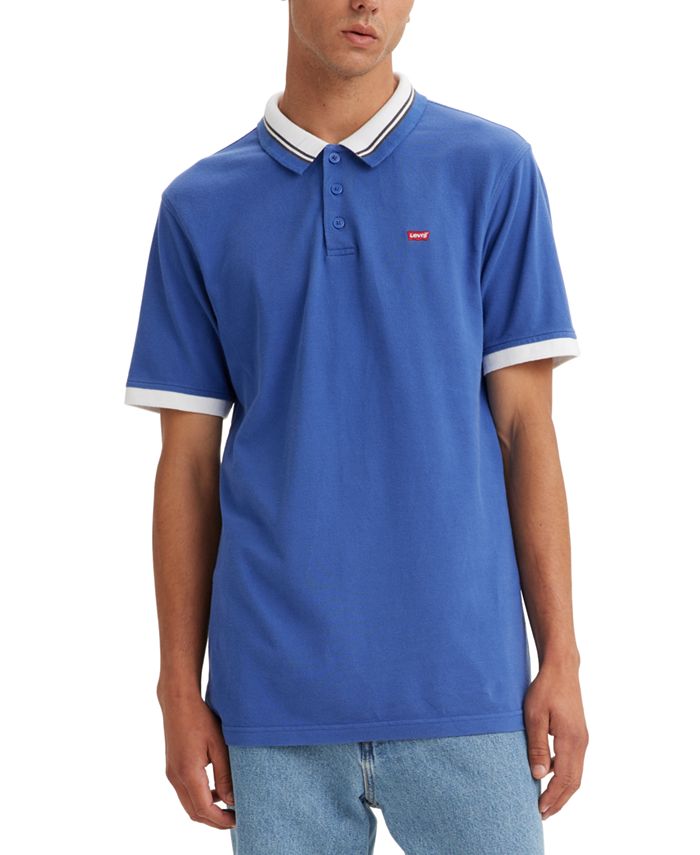 Levi's Men's Housemark Short Sleeve Polo Shirt - Macy's