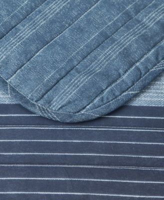 Ridgeport Reversible 3 Piece Quilt Set, Full/Queen