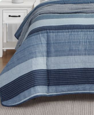 Nautica Ridgeport Reversible 3 Piece Quilt Set, King