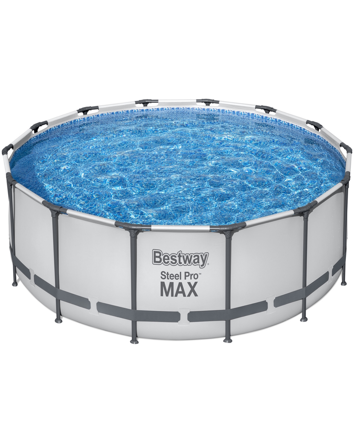 Steel Pro Kids' Bestway 14' X 42" Above Ground Pool Set 3440 Gallon, Outdoor Family Pool, Corrosion Puncture Resista In Multi