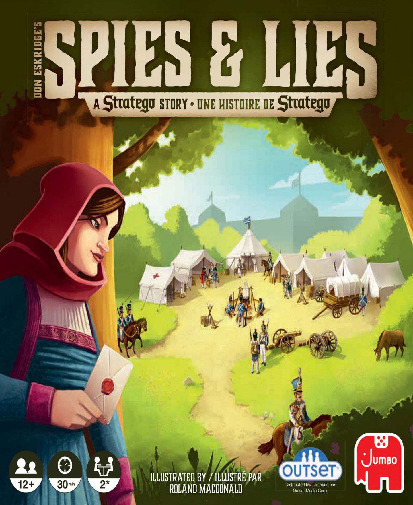 Детская настольная игра Jumbo Spies & Lies Strategy Deduction Board Game, Ages 12+ — фото 4
