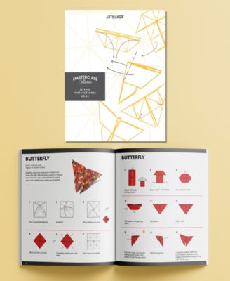 Master class Collection Origami Techniques Kit Beginner To Advanced Origami Japanese Art Origami Guide Craft Kits, Arts And Craft For Adults