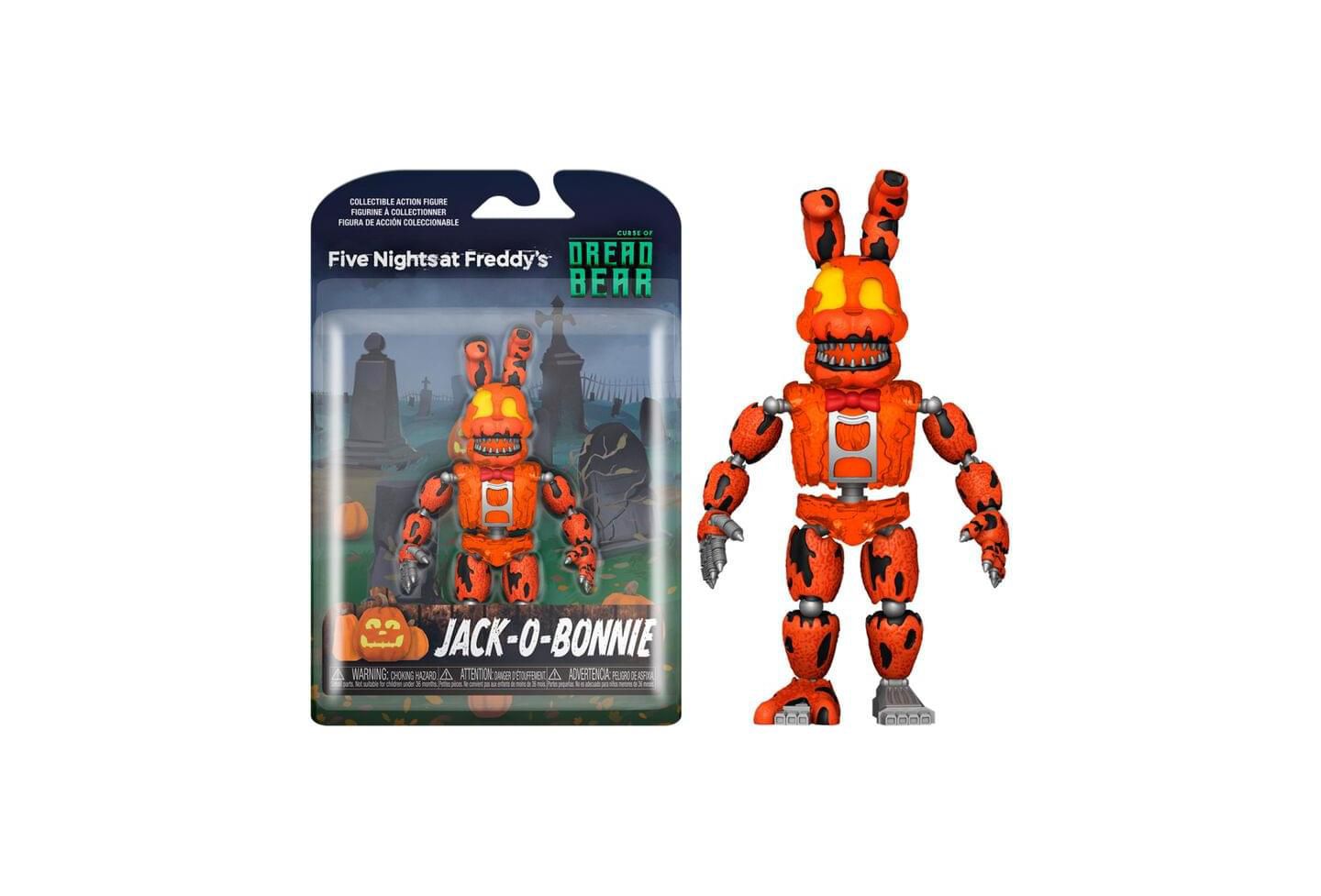 Детская фигурка Funko Five Nights at Freddy's Jack-O-Bonnie 5" Action Figure, Ages 3+, цвет: Оранжевый — фото 2