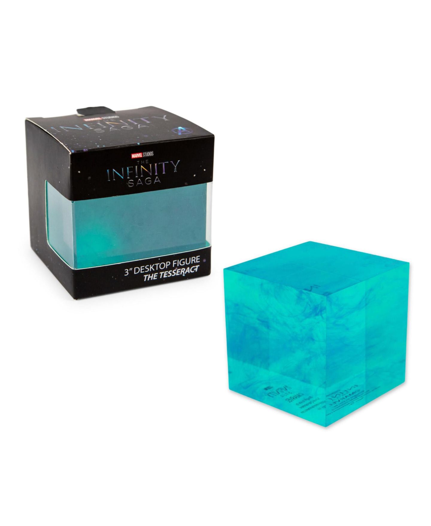 Детские фигурки Surreal Entertainment Marvel Infinity Saga 3" Tesseract Cube Prop Replica, 1-Piece, Ages 14+, цвет: Синий — фото 7