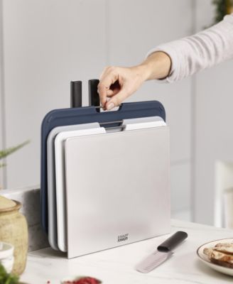 Nest Boards Plus 6-Piece Knife and Chopping Board Set