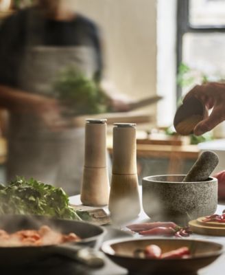 Milltop Wood Non-Spill Pepper Mill