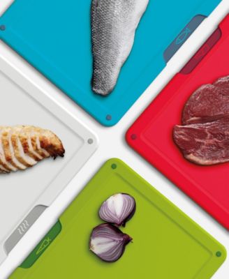 Folio Icon 4-Piece Large Chopping Board Set with Storage Case