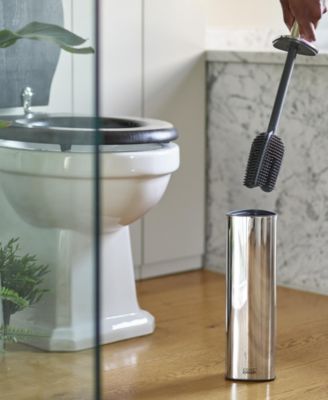 Flex 360 Luxe Advanced Toilet Brush with Stainless-Steel Finish