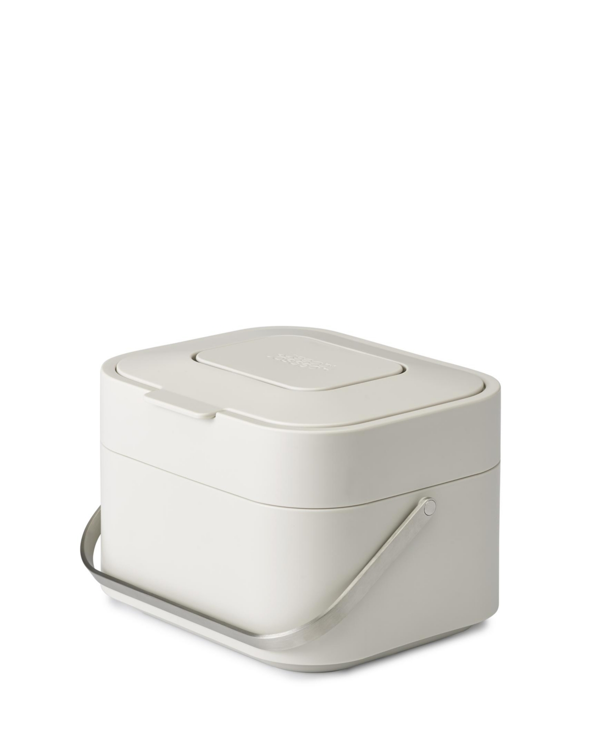 Joseph Joseph Stack 4 Food Waste Caddy With Odor Filter In Stone