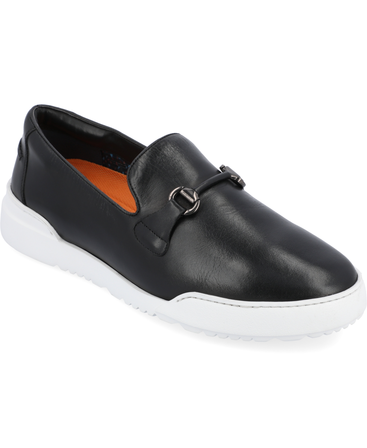 Men's Dane Plain Toe Bit Loafer Casual Shoes - Cognac