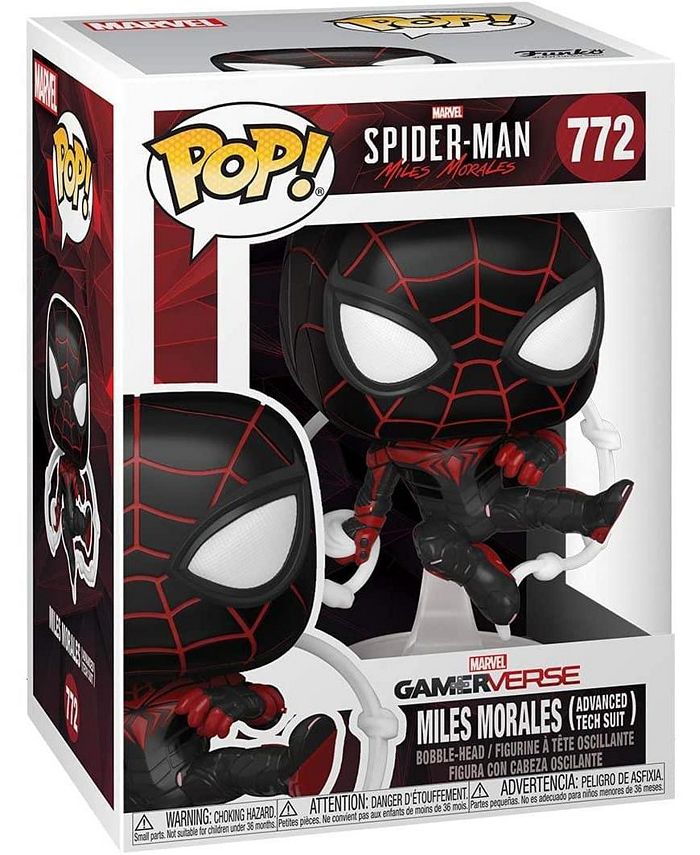 Funko Marvel Spider-Man POP Vinyl Figure | Miles Morales Advanced Tech ...