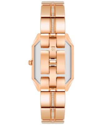 Women's Crystal Accent Bracelet Watch 23x32mm